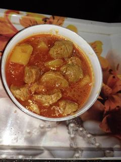 A picture of Soya vadi.