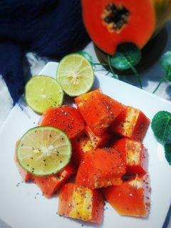 Foto resep Pepaya JeCS | Jeruk nipis Chia Seed