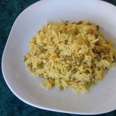 A picture of Vegetable rice.