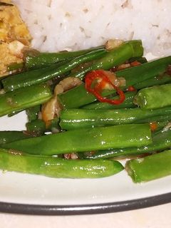 Foto resep Baby Buncis Tumis Kecalok