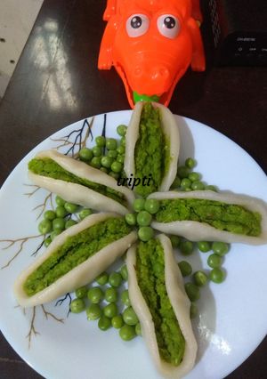 A picture of Green pea fara.