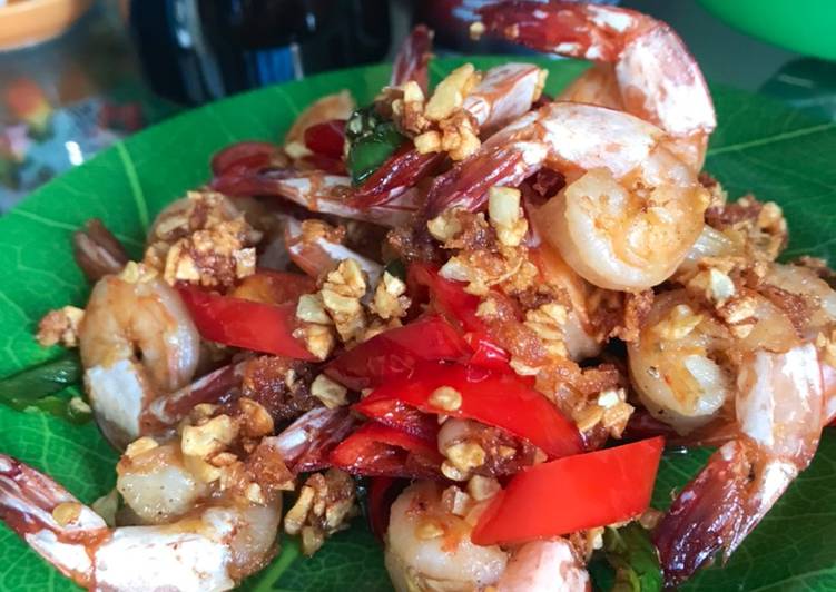 Udang goreng bawang putih