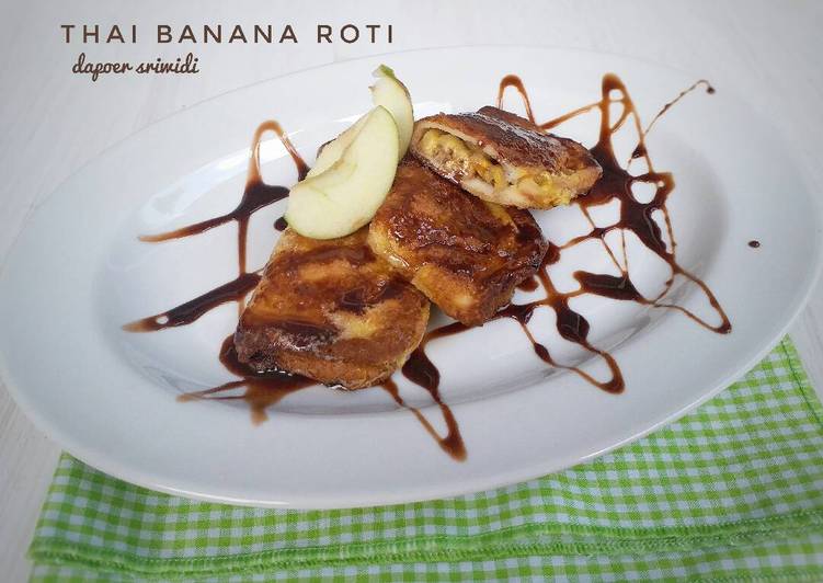 Thai banana roti #indonesiamemasak