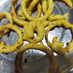 Onion pakora A picture of Onion pakora.