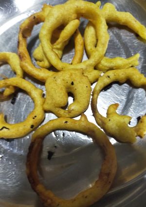 A picture of Onion pakora.