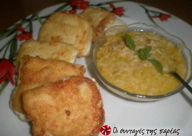 Recipe of Any-night-of-the-week Feta cheese saganaki with ouzo sauce