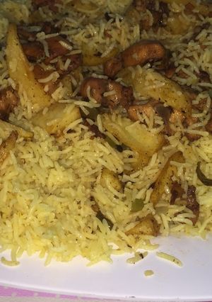 صورة لوصفة كبسة دجاج بطريقتي ❤️