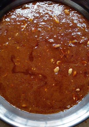 A picture of Khasta gachak/gur ki khasta tikyan.