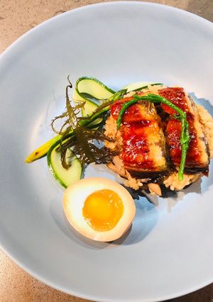 日式蒲燒鰻魚野菇釜飯 的食譜成品照片