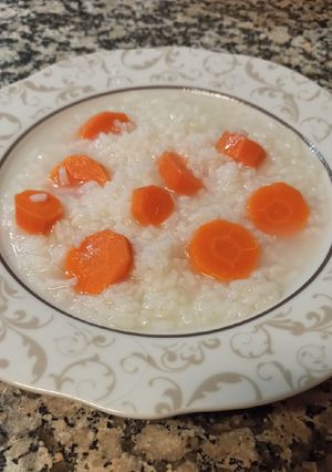 Foto principal de Arroz blanco hervido con zanahorias