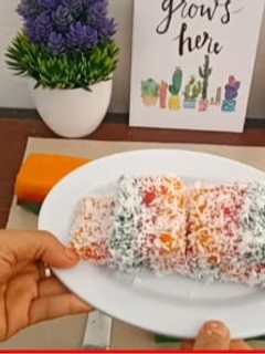 Foto resep Lapis singkong pelangi