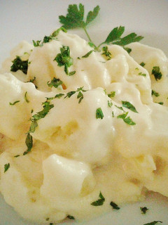 Una foto de Patatas cocidas con alioli