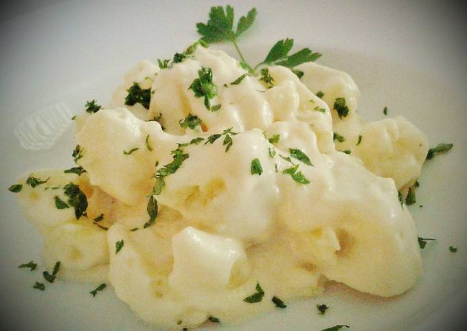 Patatas cocidas con alioli