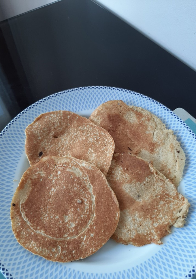 Una foto de Tortitas de manzana