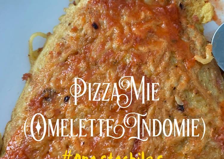Pizzamie (indomie omelet) ala Nyokap di Bekasi