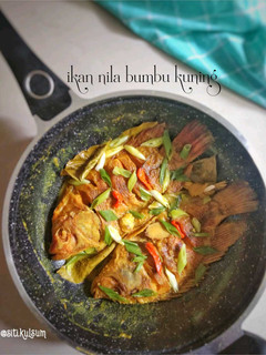 Foto resep Ikan nila bumbu kuning