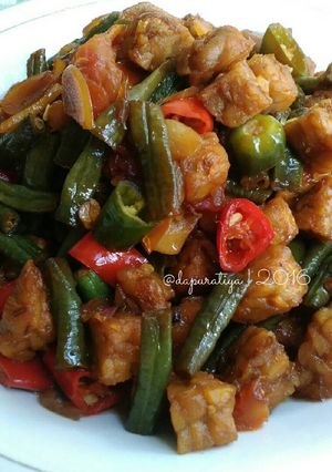 Foto resep Oreg Tempe Kacang Panjang