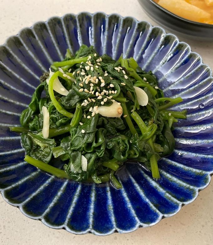 甜菠菜［蔬食］ 的食譜成品照片