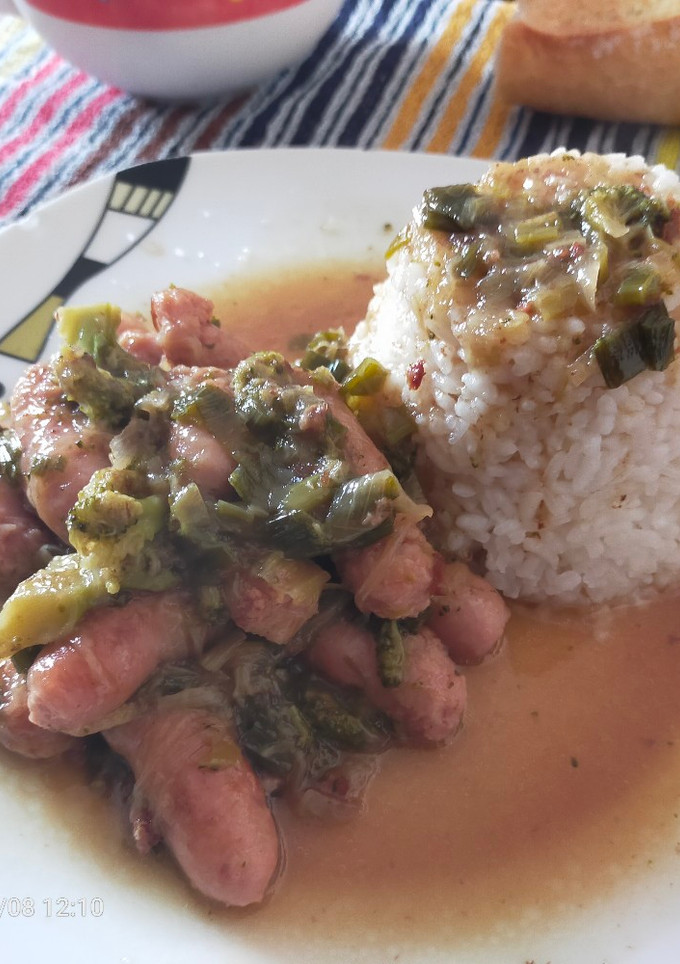 Una foto de Salchichas a la cerveza