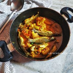A picture of Phulkopi Tyangrar Tel Jhol.