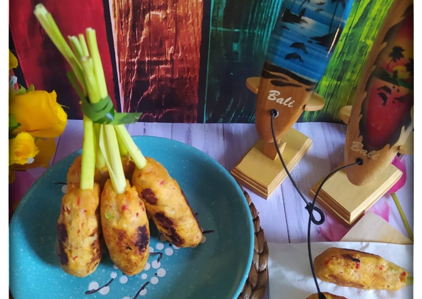 Sate Lilit Ayam Khas Bali
