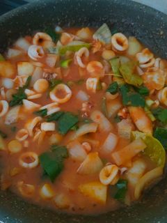 Foto resep Cumi Saus Padang