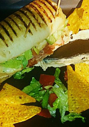 A picture of Tex's Killer Oven-Baked Club Sub 🐷🐔🍞.