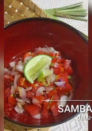 Foto resep Sambal Dabu-Dabu