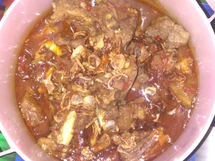 Resep Krengsengan daging kambing, Enak