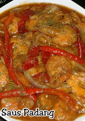 Foto resep Udang Saus Padang