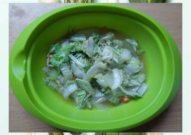 Resep 🥬Tumis Bening Sawi Putih🥬 yang Lezat Sekali