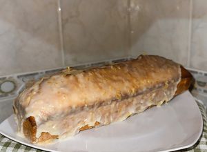 Una foto de Budín de limón con chía