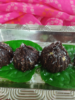 A picture of Chocolate Modak!!.