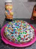 Torta colorida de chocolate para las peque 🥮🪅