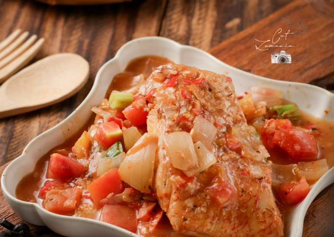 Resep Ikan Saus padang oleh cutzamania - Cookpad