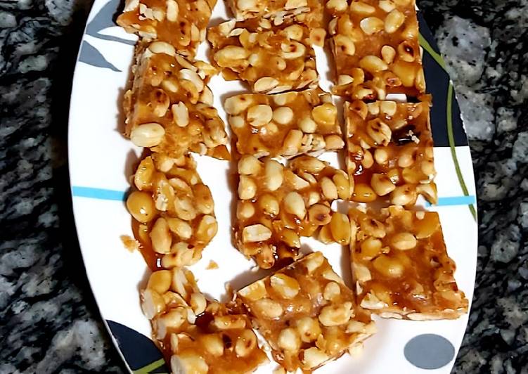 Easiest Way to Make Super Quick Homemade Peanut chikki