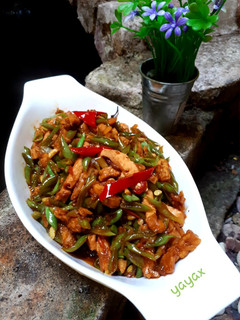 Foto resep Oseng buncis tahu tempe