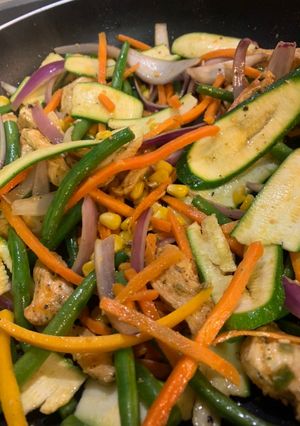 A picture of Chicken Stir-fry.