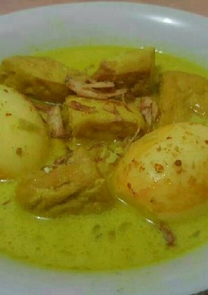 Foto resep * OTT (Opor Tahu Telur)