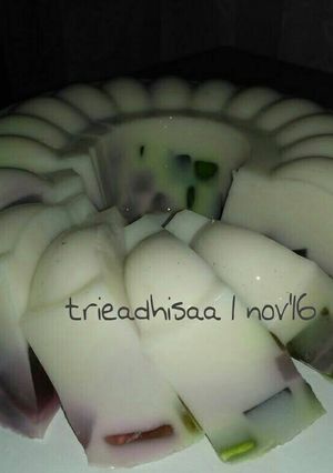 Foto resep Puding mozaik susu