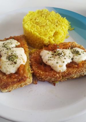 Una foto de Milanesa de Zucchini 🥒