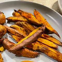 A picture of Cajun Spiced Sweet Potatoes.