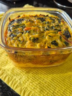 Una foto de Soufflé de verduras sin tacc y sin lactosa😎