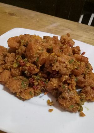 Foto resep Udang Saos Telur Asin