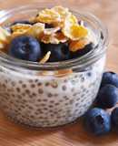 Falso yogurt de chía: sin gluten, vegano y saludable