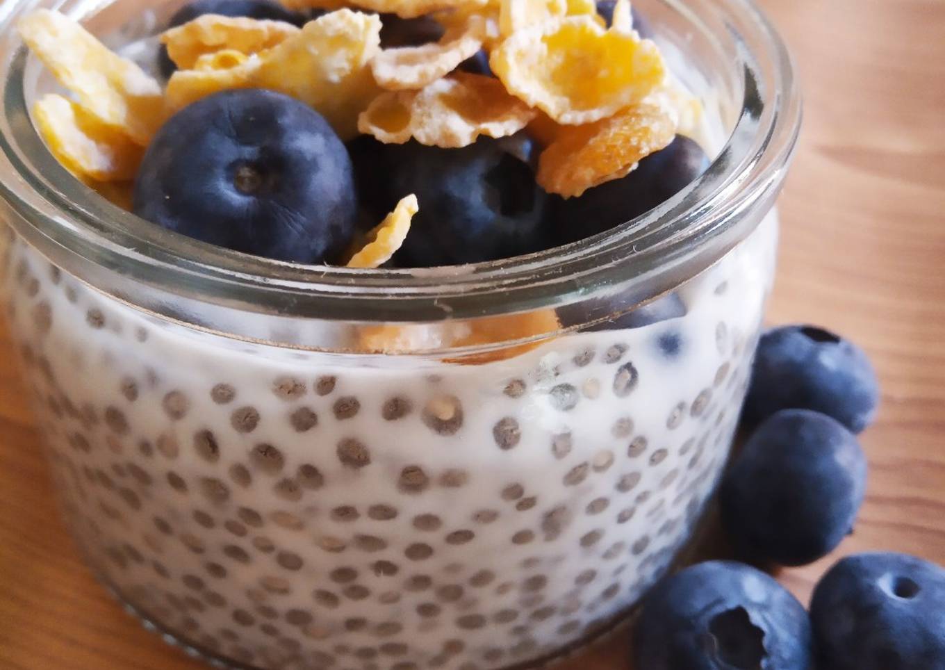 Falso yogurt de chía: sin gluten, vegano y saludable