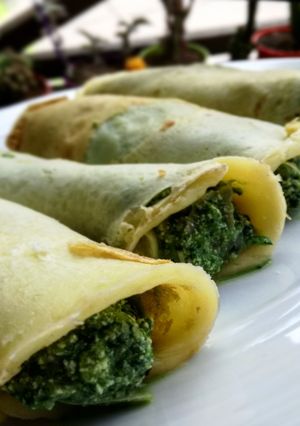 Una foto de Canelones de ricota y verdura