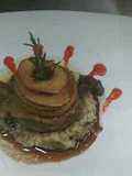 Pato confitado con risoto