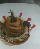 Pato confitado con risoto