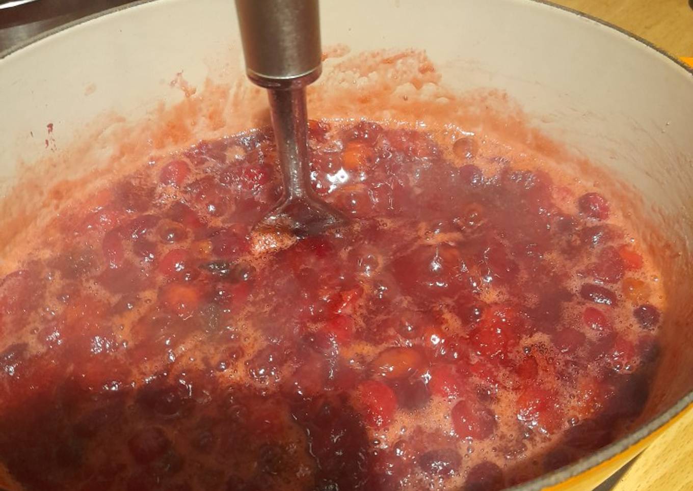Simple cranberry jam